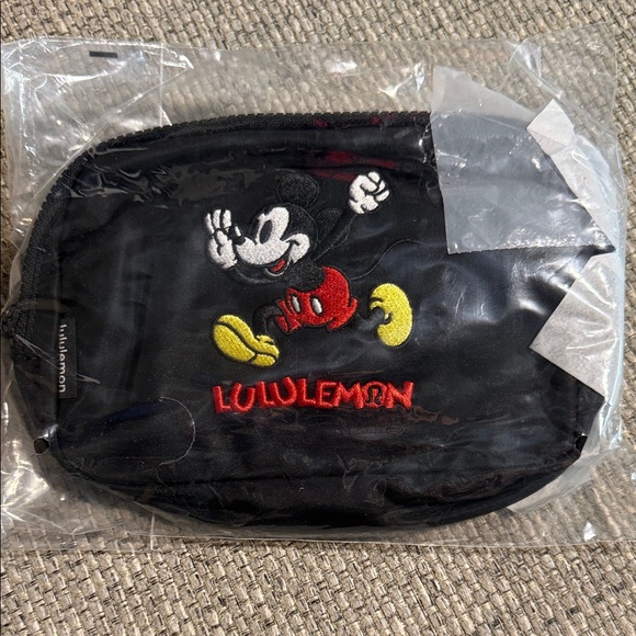 lululemon athletica Handbags - NWT Lululemon x Disney Mickey Mouse Everywhere Belt Bag 1L - Black Disney
